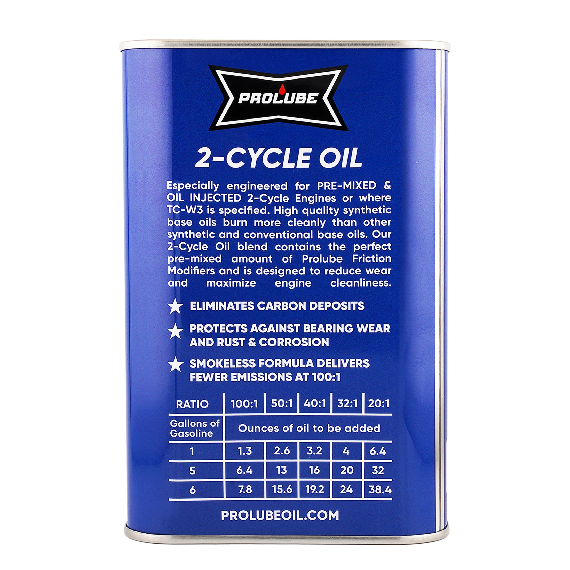 Prolube 2-Cycle Oil Premium Synthetic Blend, 1 QT - Image 4