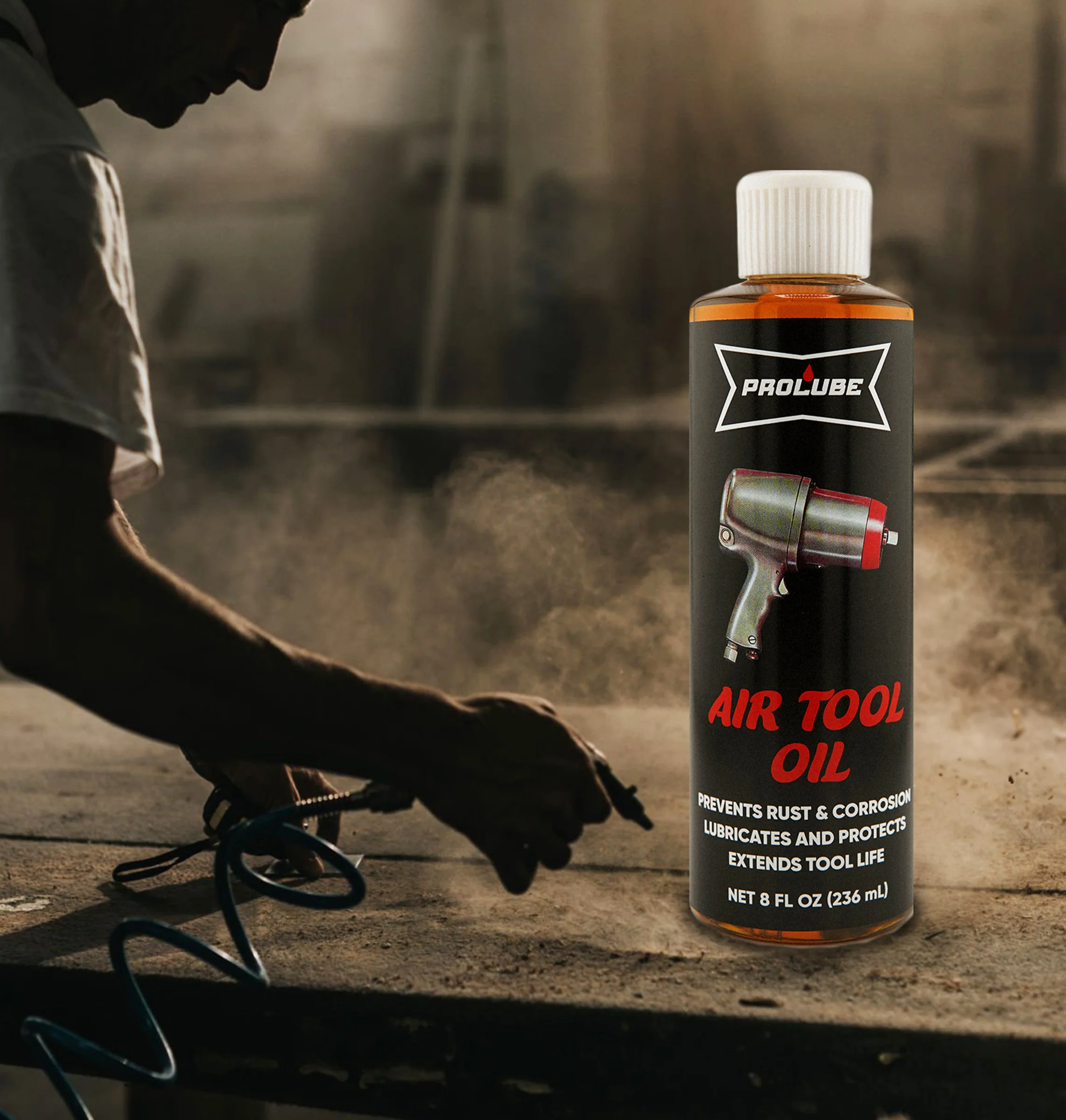 Prolube Air Tool Oil, 8 OZ - Image 3